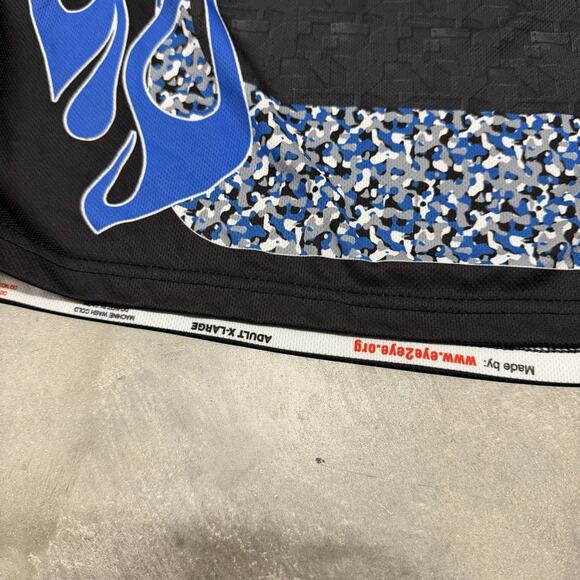 Silent Death Paintball Team Size XL Jersey 22 Rare Reds International Starter - Picture 4 of 5